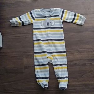 Fleece 9m Pajamas